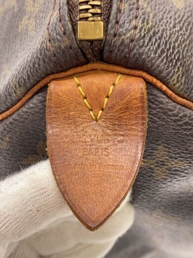 商品画像：1)スピーディ35_モノグラム・キャンバス/PVC/BRW 5