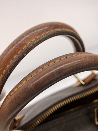 商品画像：1)スピーディ35_モノグラム・キャンバス/PVC/BRW 7