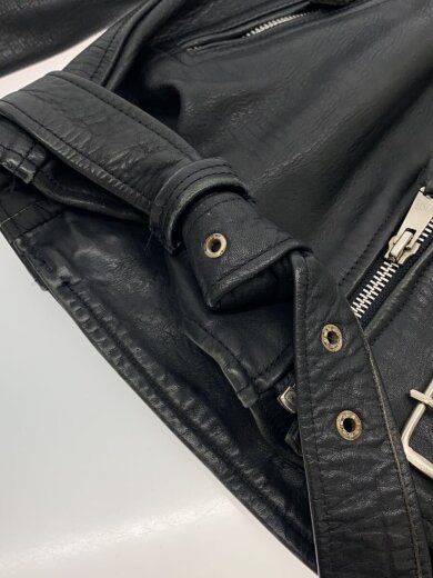 商品画像：PRIME PARTS/ダブルライダースジャケット/40/レザー/BLK 5