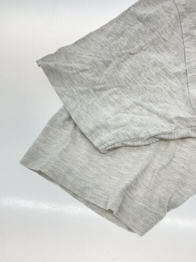 商品画像：Tシャツ/S/コットン/GRY/無地/スモールボックスロゴ 5
