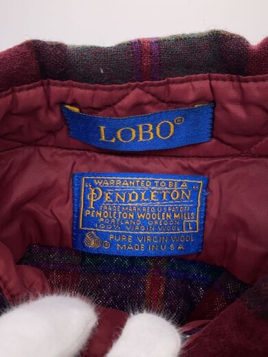 商品画像：長袖シャツ/L/ウール/BRD/チェック 3