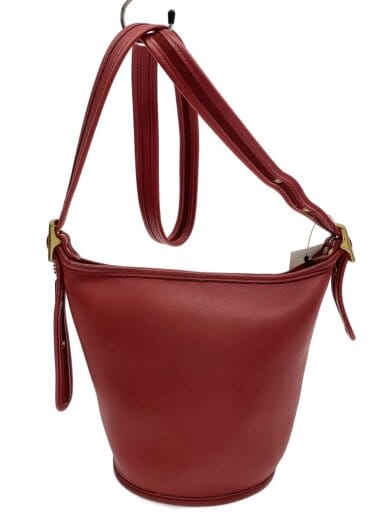 商品画像：ショルダーバッグ/レザー/RED/9019 1