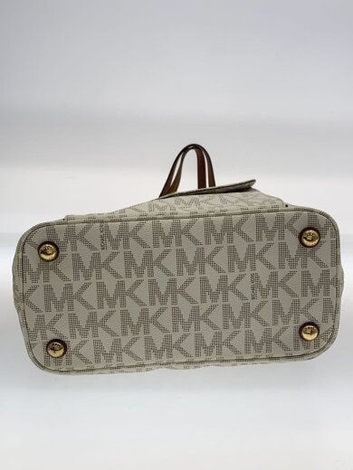 商品画像：トートバッグ/レザー/IVO/総柄/J-1603 4