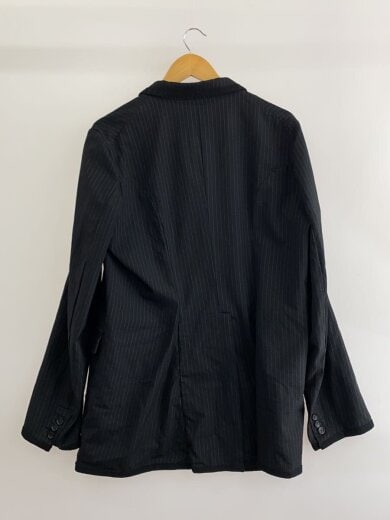 商品画像：ジャケット/M/ポリエステル/BLK/ストライプ/1G-J206/AD2010 2