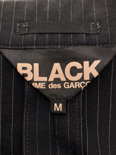 商品画像：ジャケット/M/ポリエステル/BLK/ストライプ/1G-J206/AD2010 3