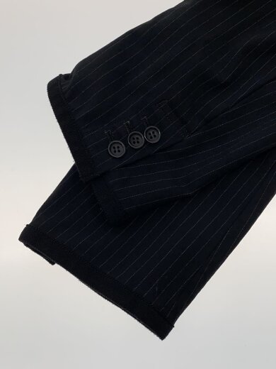 商品画像：ジャケット/M/ポリエステル/BLK/ストライプ/1G-J206/AD2010 5