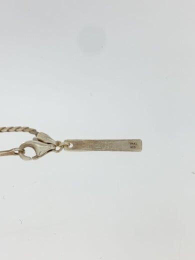 商品画像：ネックレス/SV925/SLV/トップ有/レディース/フィガロチェーンネックレス 4