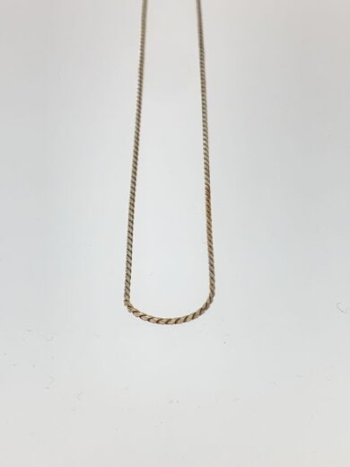 商品画像：ネックレス/SV925/SLV/トップ有/レディース/フィガロチェーンネックレス 5