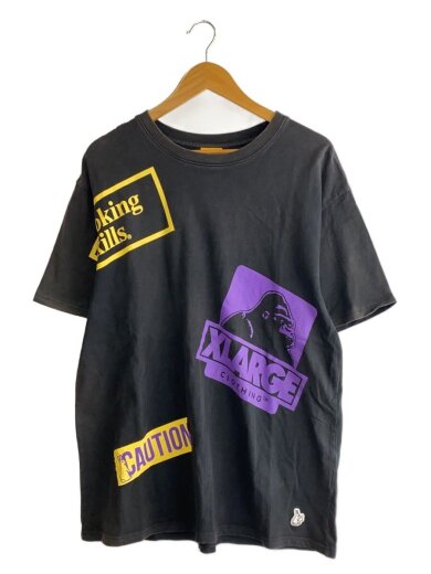 商品画像：Tシャツ/L/コットン/BLK 1