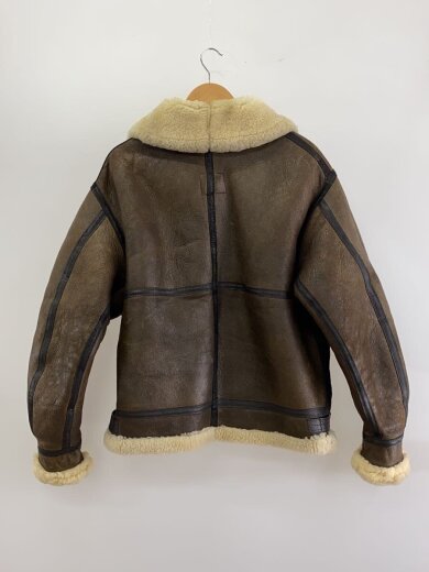商品画像：レザージャケット・ブルゾン/40/山羊革/BRW/33H5595/B-3/USA製/黒タグ/? NULL ? 2