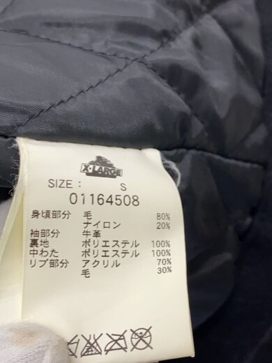 商品画像：スタジャン/SS/ウール/BLK/01164508// 4
