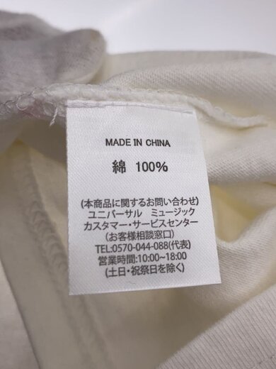 商品画像：Tシャツ/M/コットン/WHT// 4