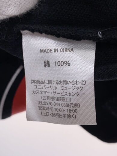 商品画像：Tシャツ/S/コットン/BLK// 4