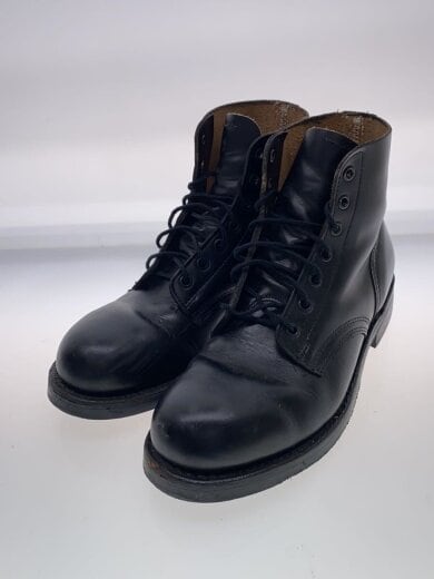 商品画像：H.H.BROWN/レースアップブーツ/US7.5/BLK/レザー 2
