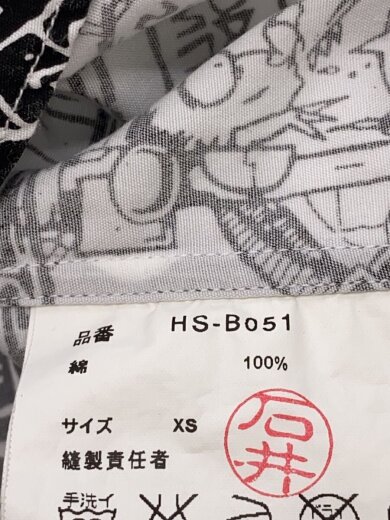 商品画像：半袖シャツ/XS/コットン/マルチカラー/総柄/HS-B051// 4