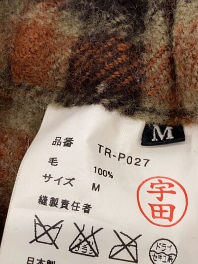 商品画像：ストレートパンツ/M/ウール/マルチカラー/チェック/TR-P027// 5