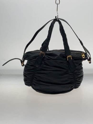 商品画像：ショルダーバッグ/レザー/BLK 3