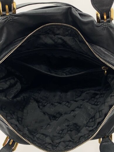 商品画像：ショルダーバッグ/レザー/BLK 6