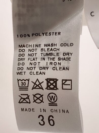 商品画像：半袖ワンピース/36/ポリエステル/WHT/無地/23-040-042-2060-2-0 4