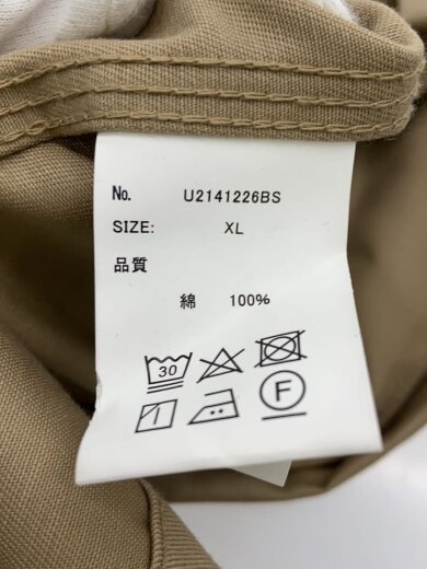 商品画像：ジャケット/XL/コットン/CML/無地/U2141226BS 4