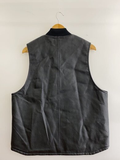 商品画像：ベスト/M/フェイクレザー/BLK/無地/8325-199-1262 2