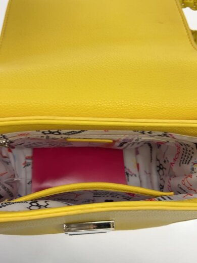 商品画像：ショルダーバッグ/レザー/YLW 6