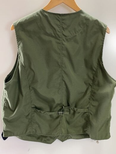 商品画像：POLYESTER WOOL RIPSTOP TRAIL VEST/M/ポリエステル/GRN 2