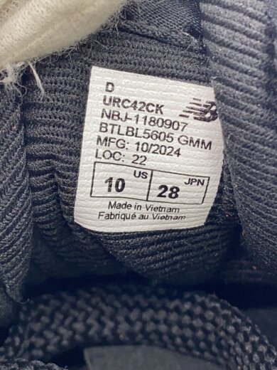 商品画像：ローカットスニーカー/28cm/BLK/URC42CK 5