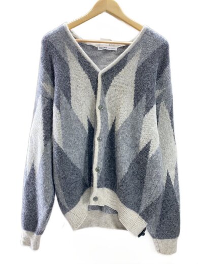 商品画像：カーディガン(厚手)/L/ナイロン/GRY/22-080-464-0190-3-0 1