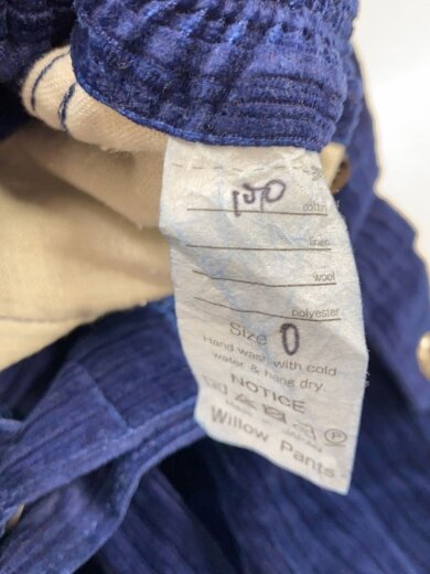 商品画像：ボトム/0/コーデュロイ/NVY 3