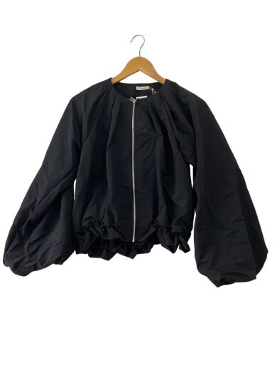 商品画像：ブルゾン/38/ナイロン/BLK/無地/lu22-jkfw55 1