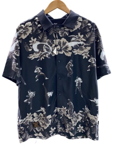 商品画像：半袖シャツ/L/ポリエステル/BLK 1