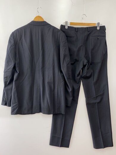 商品画像：セットアップ/50/ウール/BLK/ストライプ 2