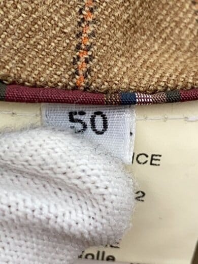 商品画像：セットアップ/50/ウール/BRW/ストライプ 4