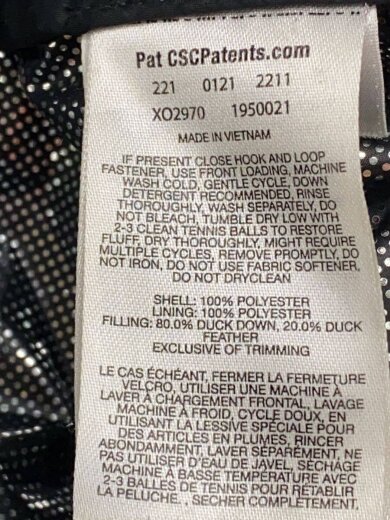 商品画像：ダウンベスト/M/ポリエステル/BLK 4