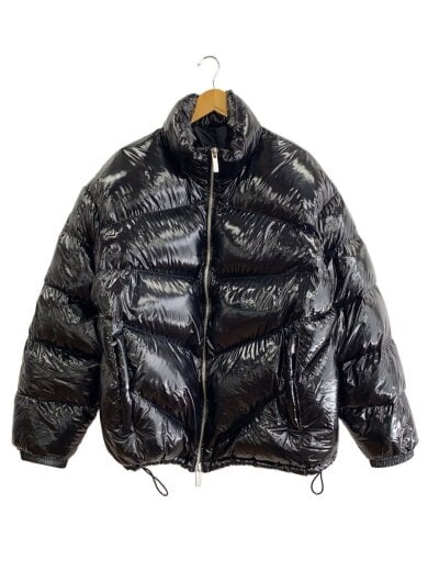 商品画像：ダウンジャケット/L/ポリエステル/BLK/無地 1