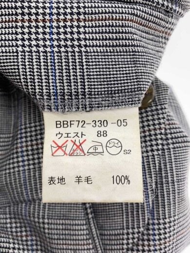 商品画像：スラックスパンツ/88/ウール/GRY/グレンCK/BBF72-330-05// 5