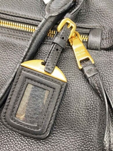 商品画像：ショルダーバッグ/レザー/BLK 7