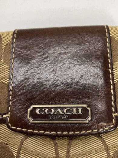 商品画像：2つ折り財布/レザー/BRW/総柄/レディース 3