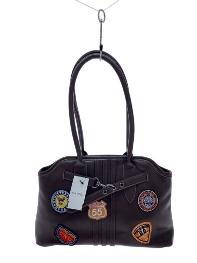 商品画像：ハンドバッグ/レザー/BRW 1