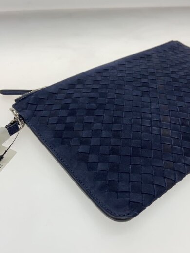 商品画像：クラッチバッグ/レザー/NVY/無地 5