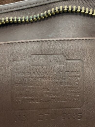 商品画像：ショルダーバッグ/レザー/BRW/無地/E7U-9085 5