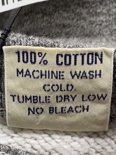 商品画像：スウェット/XL/コットン/GRY/無地/BR69463BS 4