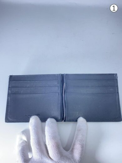 商品画像：2つ折り財布/レザー/BLK/メンズ/592626 4