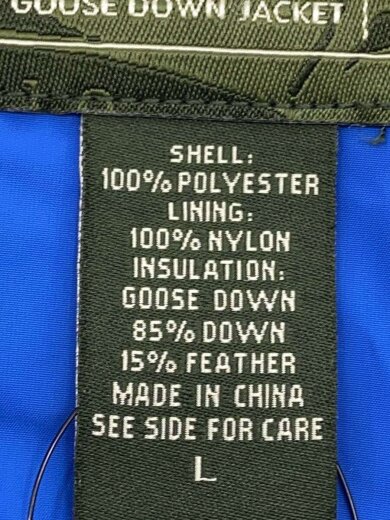 商品画像：ダウンジャケット/L/ポリエステル/BLK/無地 4