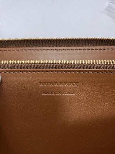 商品画像：長財布/レザー/BRW/チェック/レディース/3975338 3