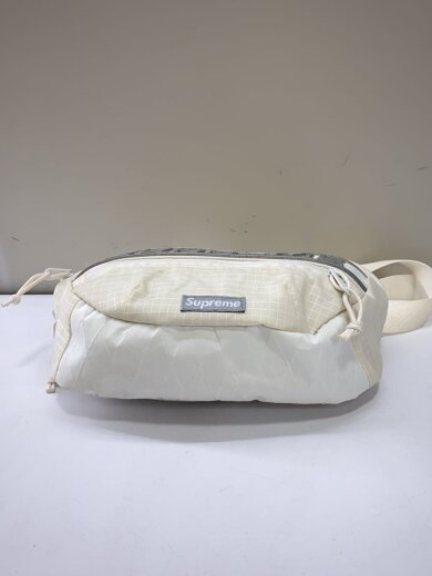 商品画像：ウエストバッグ/ナイロン/WHT/無地 4