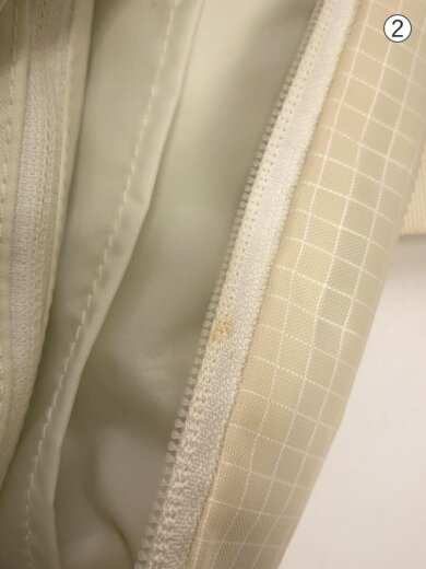 商品画像：ウエストバッグ/ナイロン/WHT/無地 9