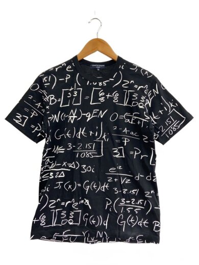 商品画像：Tシャツ/S/コットン/BLK/プリント/hp-t013// 1
