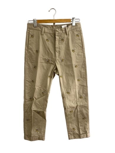 商品画像：クロップドパンツ/42/コットン/BEG/総柄/s74ka0728 s41794// 1
